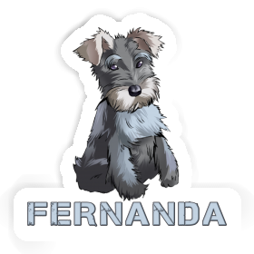 Autocollant Fernanda Schnauzer Image