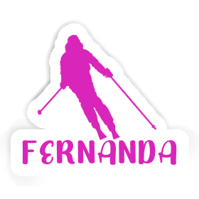 Sticker Fernanda Skier Image