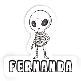 Skeleton Sticker Fernanda Image