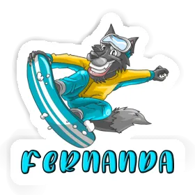 Fernanda Sticker Boarder Image