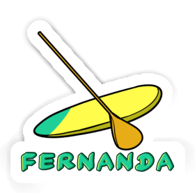 Stand Up Paddle Sticker Fernanda Image