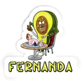 Avocat Autocollant Fernanda Image