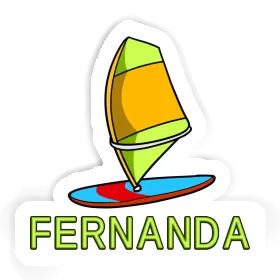 Sticker Windsurfbrett Fernanda Image