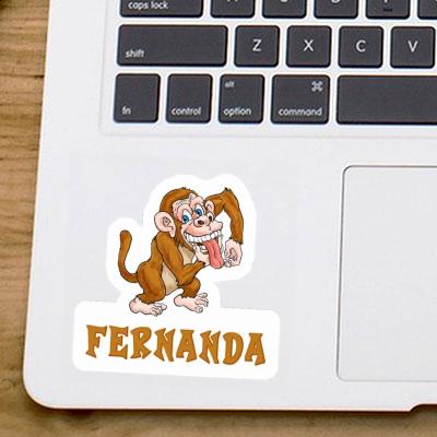 Fernanda Sticker Ape Notebook Image