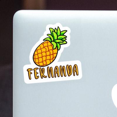 Fernanda Autocollant Ananas Notebook Image