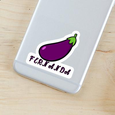 Eggplant Sticker Fernanda Image