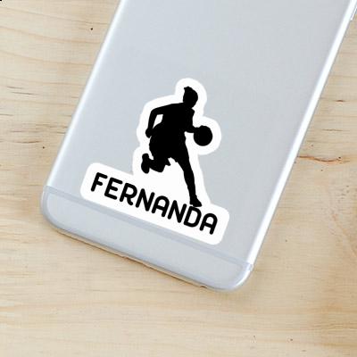 Fernanda Sticker Basketballspielerin Notebook Image