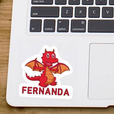 Sticker Drache Fernanda Notebook Image