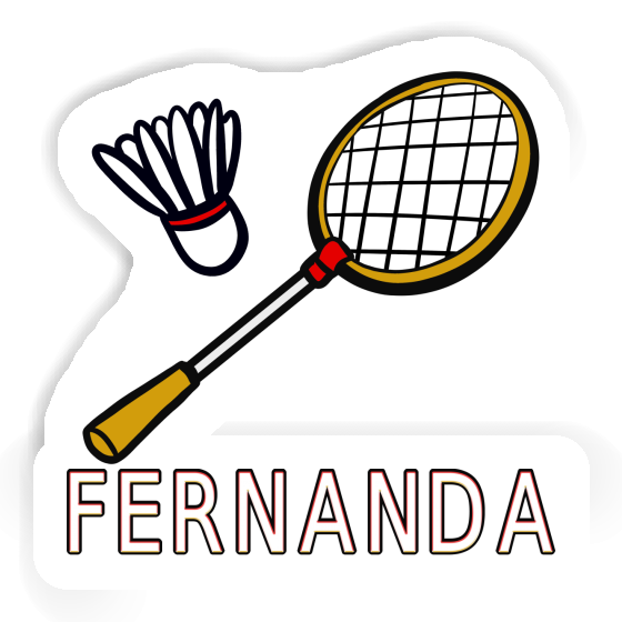 Fernanda Sticker Badminton Racket Gift package Image