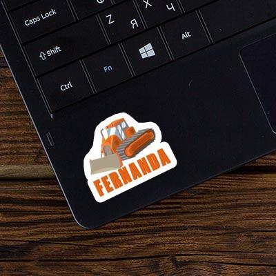 Sticker Excavator Fernanda Gift package Image