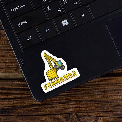 Sticker Excavator Fernanda Gift package Image