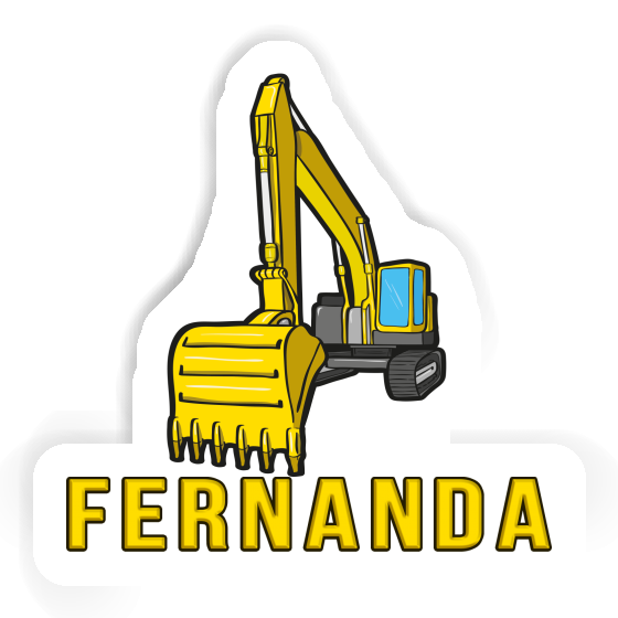 Sticker Excavator Fernanda Gift package Image