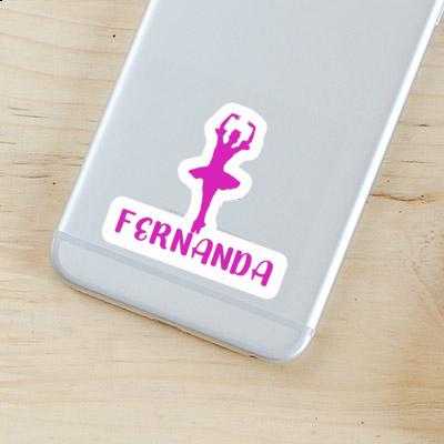 Ballerina Sticker Fernanda Notebook Image