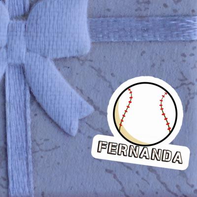 Fernanda Sticker Baseball Gift package Image