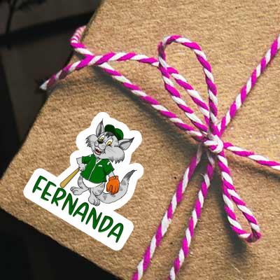 Autocollant Fernanda Chat de baseball Gift package Image