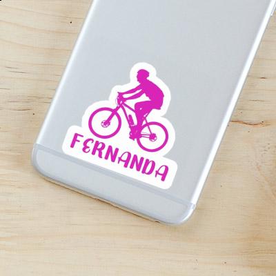 Sticker Fernanda Biker Laptop Image