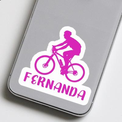 Sticker Fernanda Biker Notebook Image