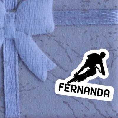 Sticker Fernanda Biker Laptop Image