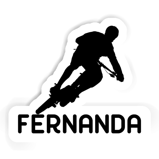 Sticker Fernanda Biker Laptop Image