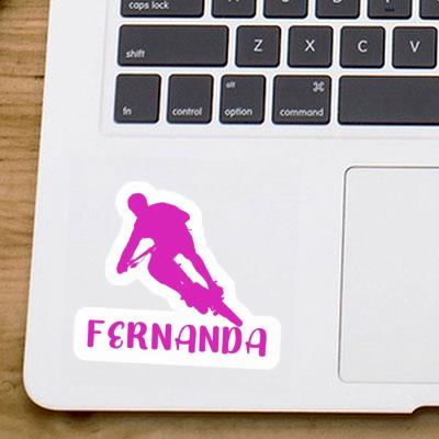 Biker Sticker Fernanda Image