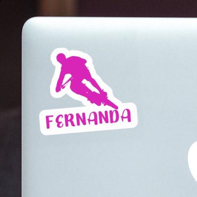 Biker Sticker Fernanda Image