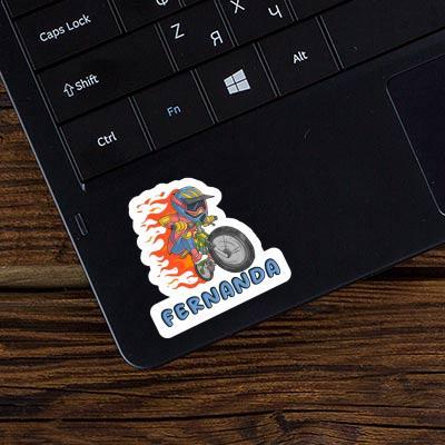 Sticker Downhiller Fernanda Laptop Image