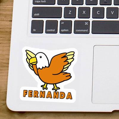 Sticker Bird Fernanda Laptop Image