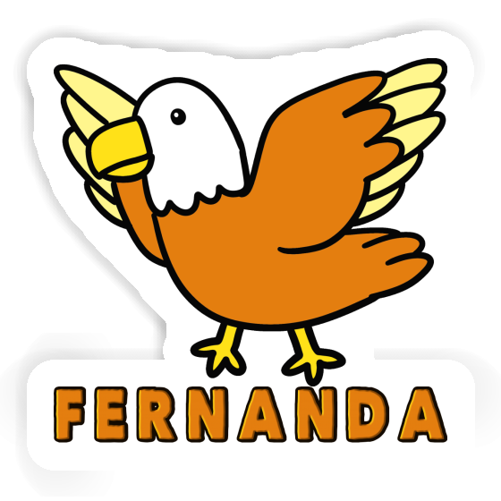 Sticker Bird Fernanda Notebook Image