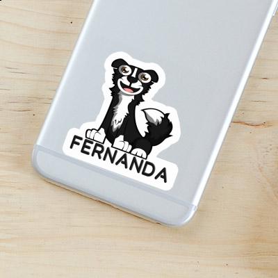 Fernanda Aufkleber Collie Notebook Image