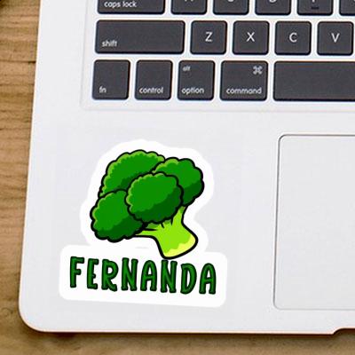 Autocollant Fernanda Brocoli Notebook Image