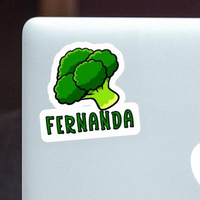 Autocollant Fernanda Brocoli Laptop Image