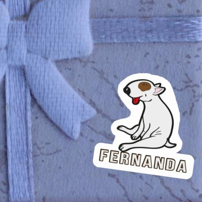 Sticker Hund Fernanda Laptop Image