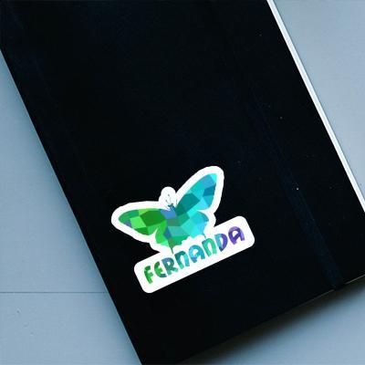 Fernanda Autocollant Papillon Notebook Image