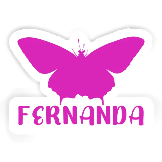 Sticker Butterfly Fernanda Notebook Image