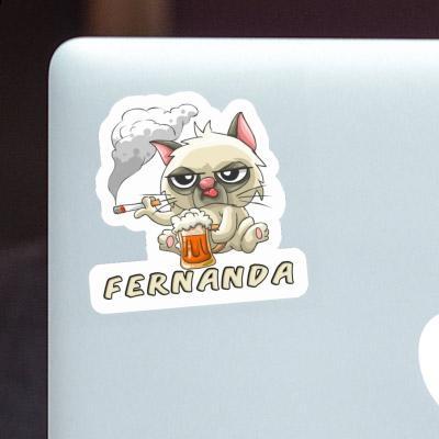 Fernanda Sticker Bad Cat Notebook Image