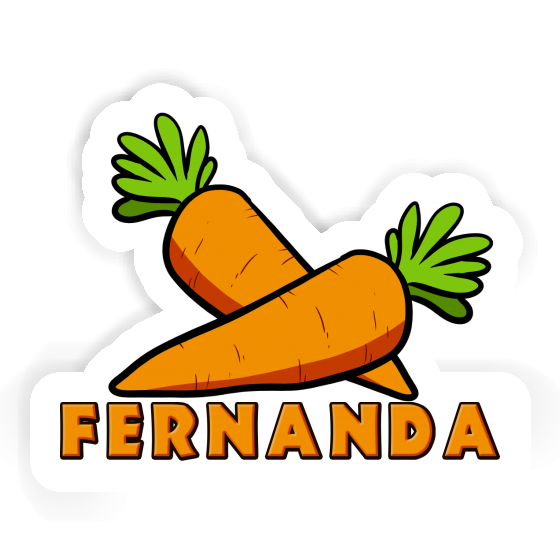 Sticker Carrot Fernanda Laptop Image