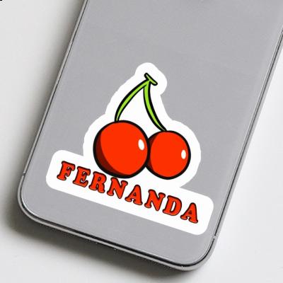 Kirsche Sticker Fernanda Laptop Image