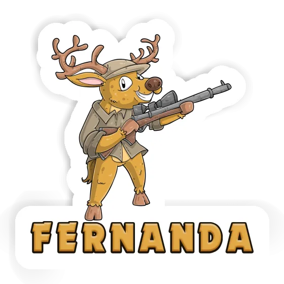 Sticker Deer Fernanda Laptop Image