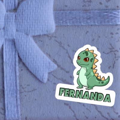 T-Rex Autocollant Fernanda Notebook Image