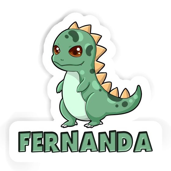 Aufkleber Dino Fernanda Image