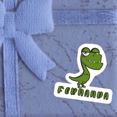 Fernanda Sticker Dinosaurier Image