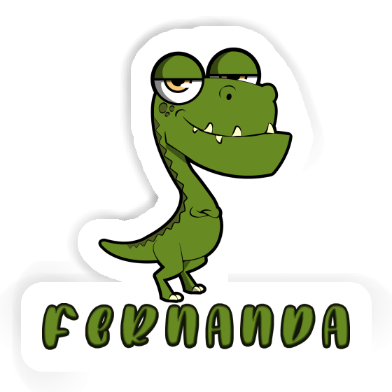 Fernanda Sticker Dinosaurier Laptop Image