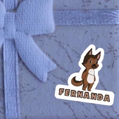 Fernanda Sticker Deutscher Schäferhund Image