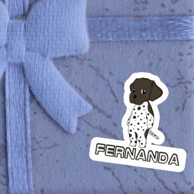 Sticker German Shorthaired Pointer Fernanda Gift package Image