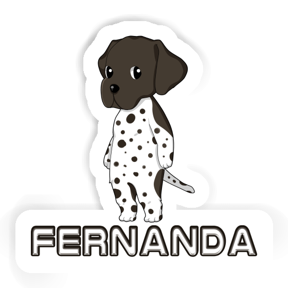 Sticker German Shorthaired Pointer Fernanda Image