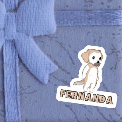 Sticker Fernanda Golden Retriever Image