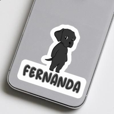 Fernanda Sticker Labrador Notebook Image