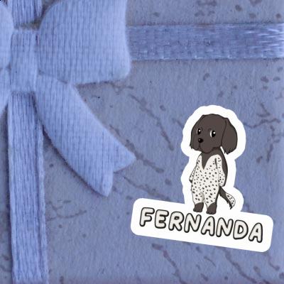 Small Munsterlander Sticker Fernanda Notebook Image