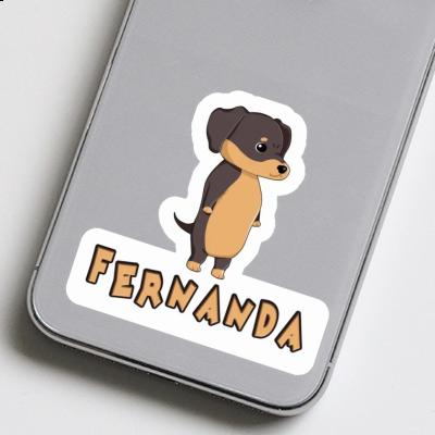 Sticker Dachshund Fernanda Image