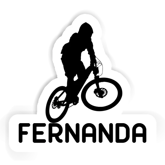 Sticker Fernanda Downhiller Laptop Image